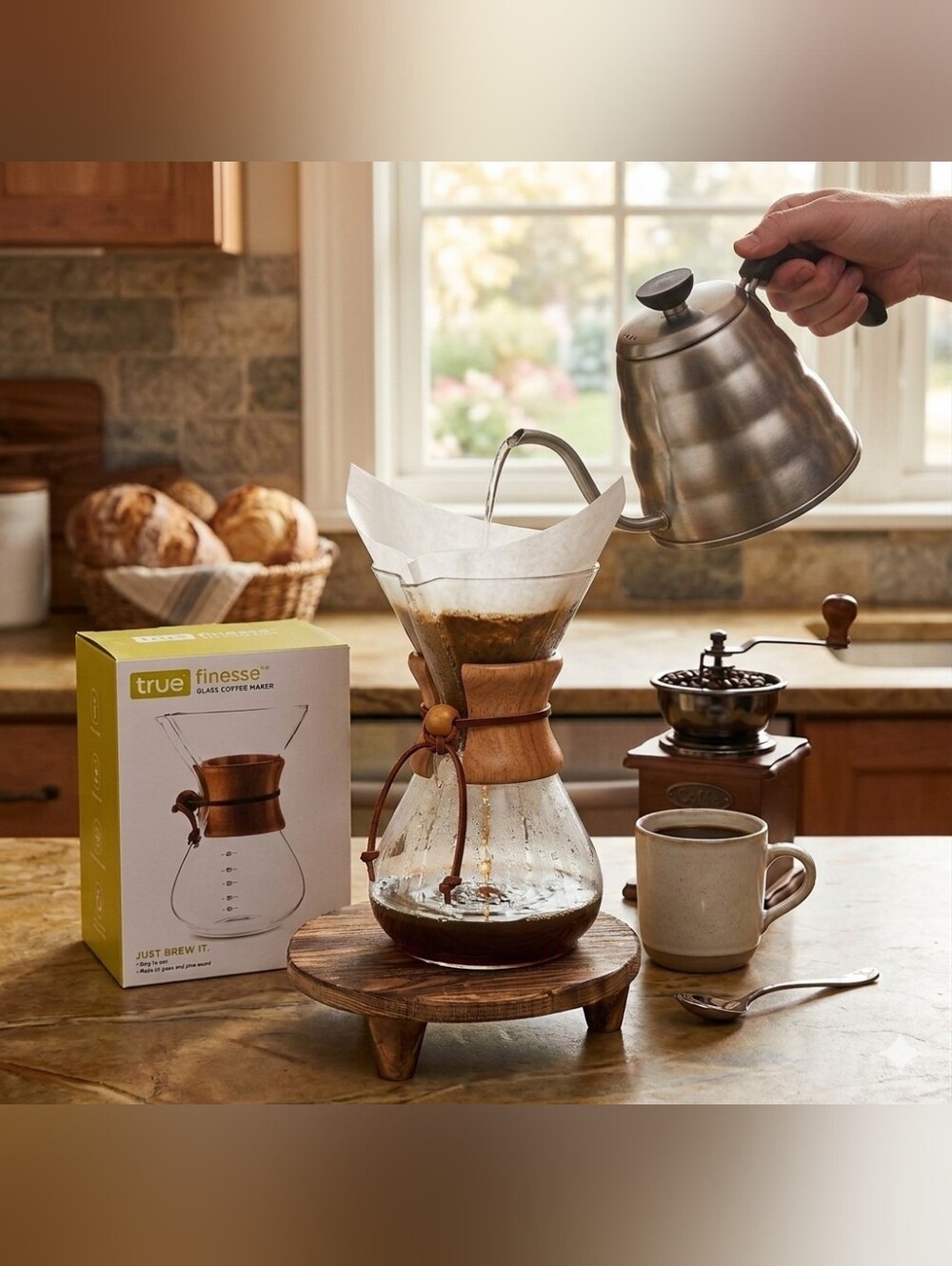 Coffee Pour Over Glass